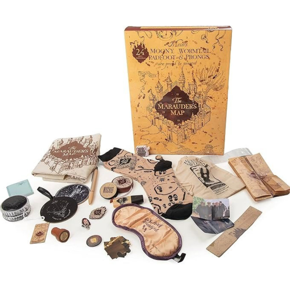 PREORDINE YuMe Gift Box - Classic Advent Calendar - Harry Potter Marauder's Map - SOLID CTN (10 Units) 17961 *FINE SETTEMBRE