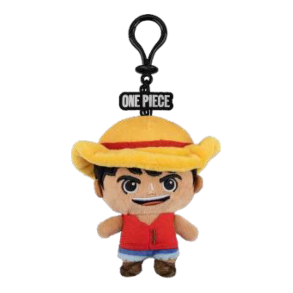 PREORDINE YuMe Hang Tag - Keychains - One Piece Keyring Plush Luffy - SOLID CTN (12 Units) 17941 *LUGLIO