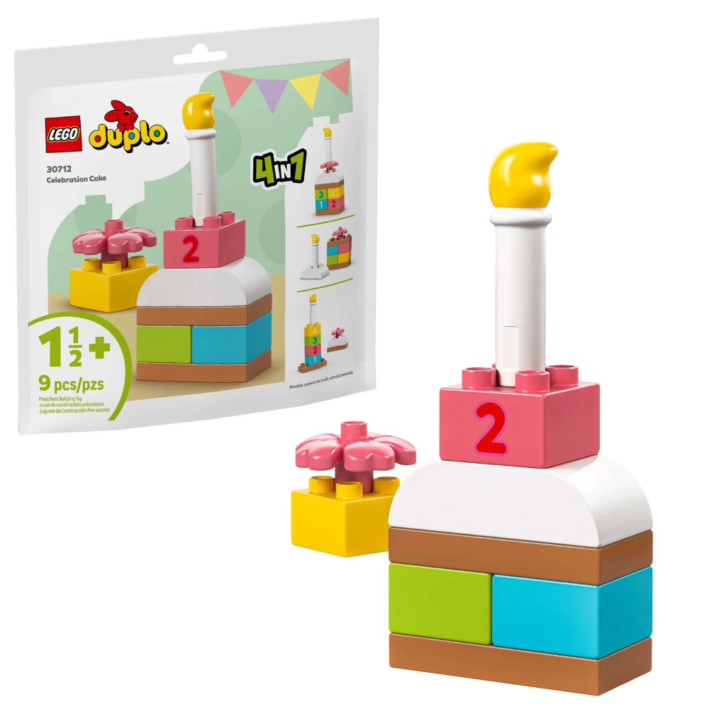 LEGO POLYBAG DUPLO - Torta di compleanno 4 IN 1 30712 