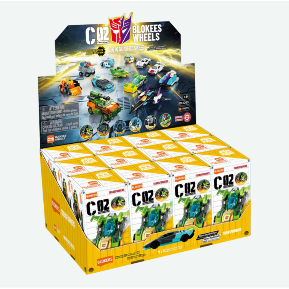 Blokees - Transformers Blind Box - Wheels Transformers C02 - 75679 Wreck'N Rule *APRILE