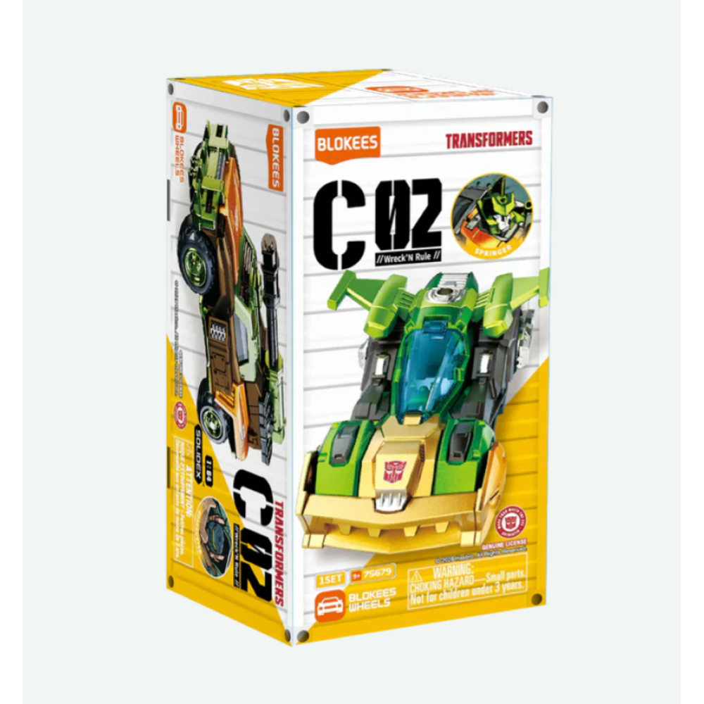 Blokees - Transformers Blind Box - Wheels Transformers C02 - 75679 Wreck'N Rule *APRILE