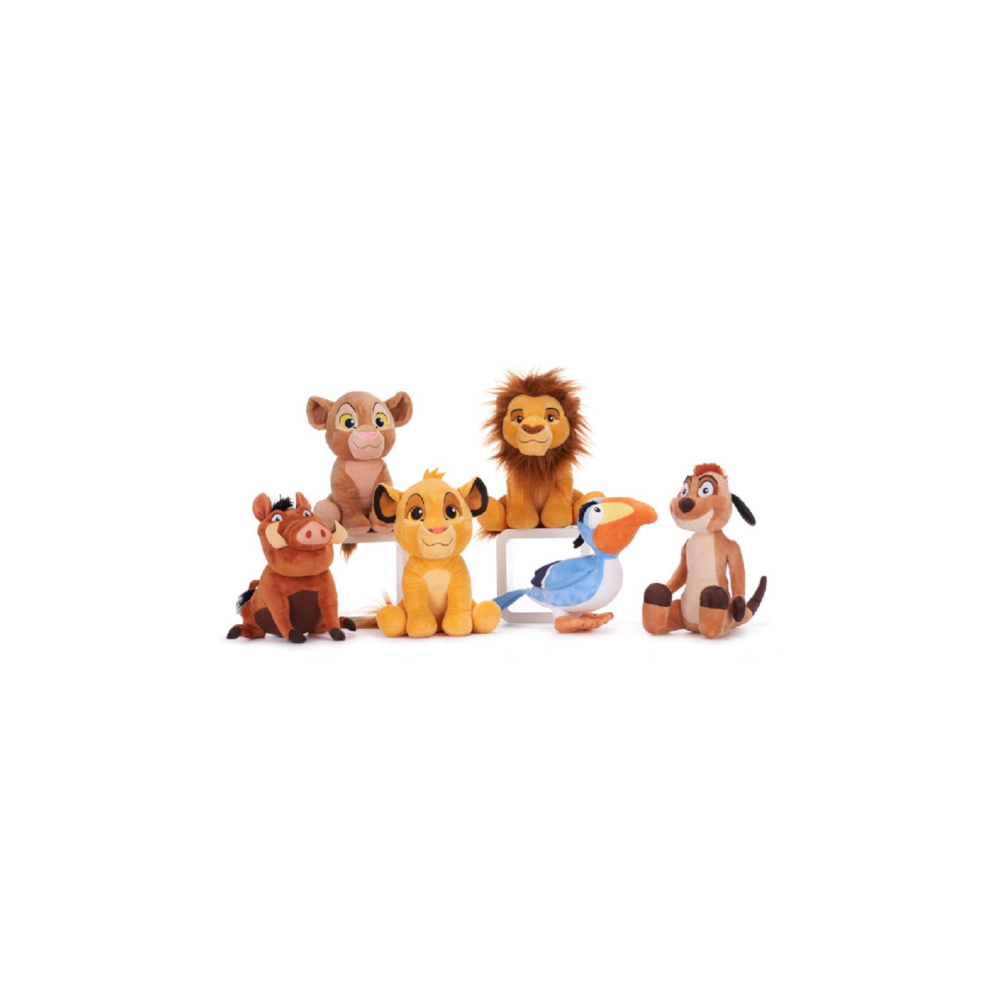 Disney Lion King Peluche 6 assortitis 30cm