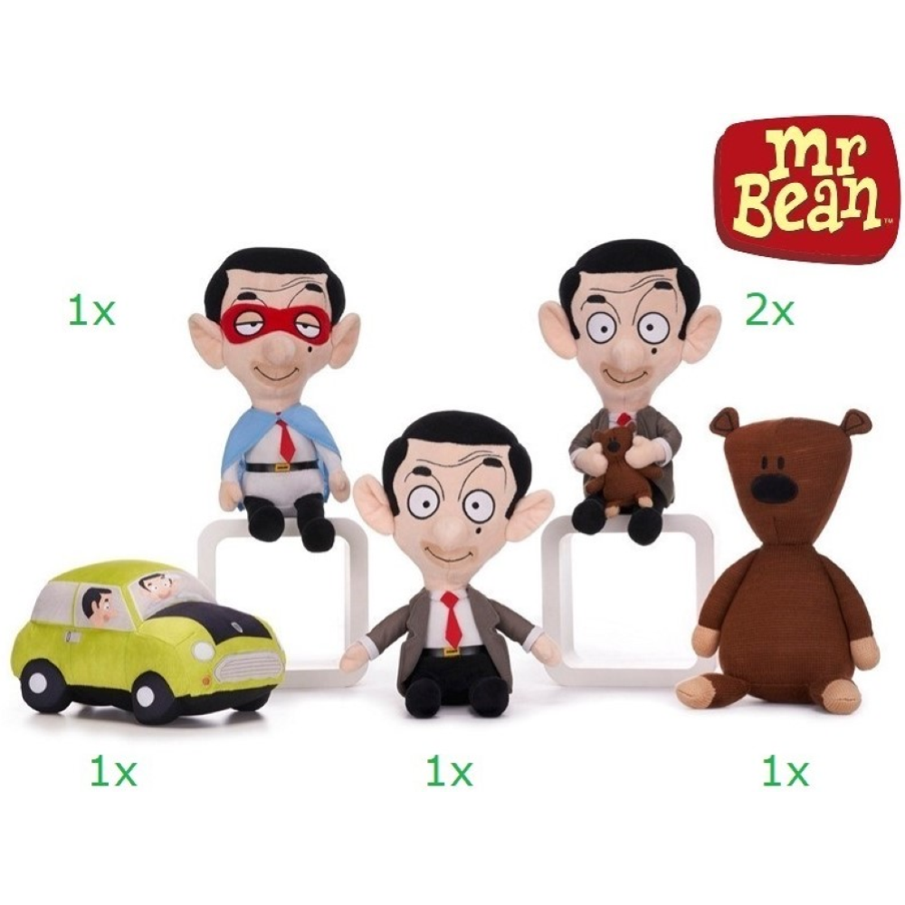 Mr Bean Peluche 5 assortitis S3 26cm