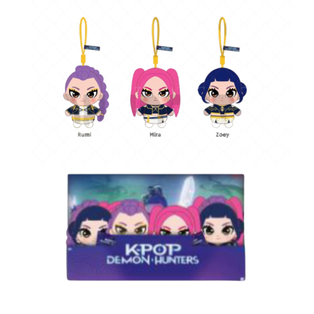 Rei Toys KPOP Demon Hunter Peluche con Portachiavi 8 cm Assortimento  KPOP0100 *LUGLIO