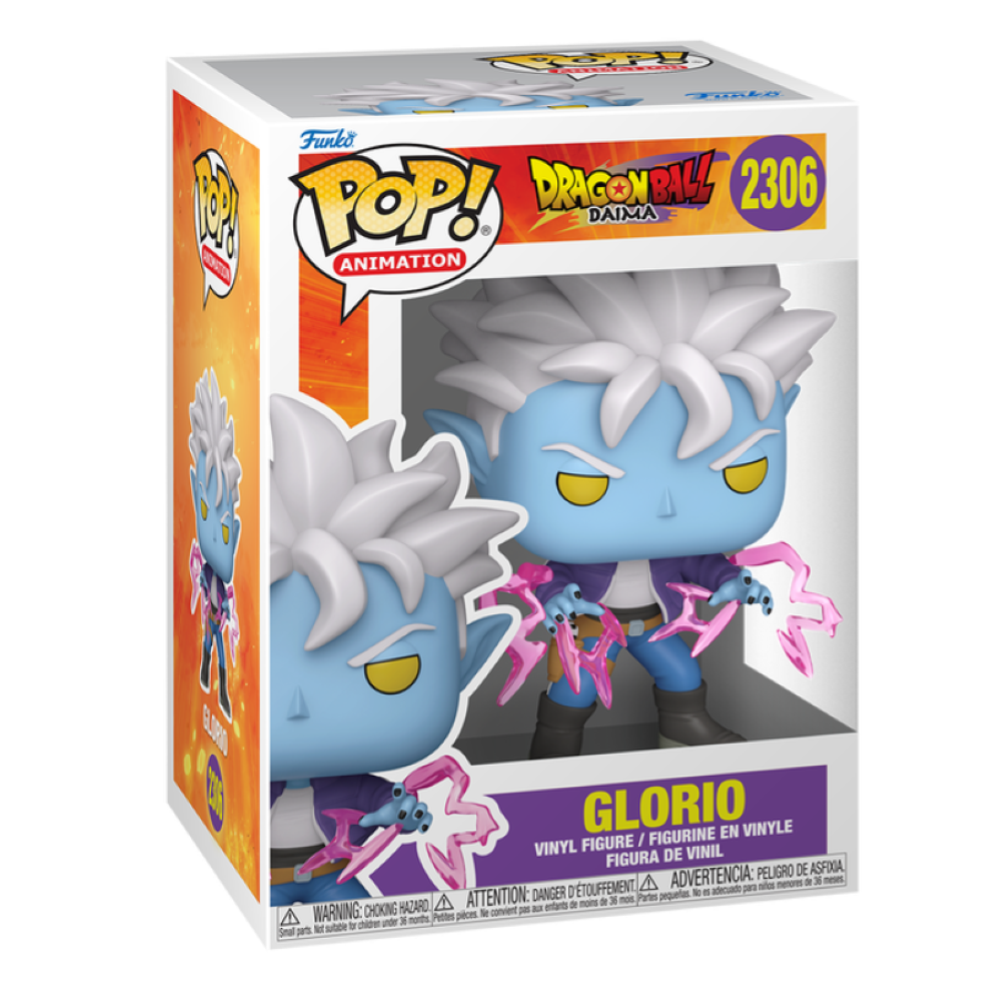 FUNKO POP DRAGON BALL DAIMA - VINYL FIGURE 2306 GLORIO 9CM 30/04/2026