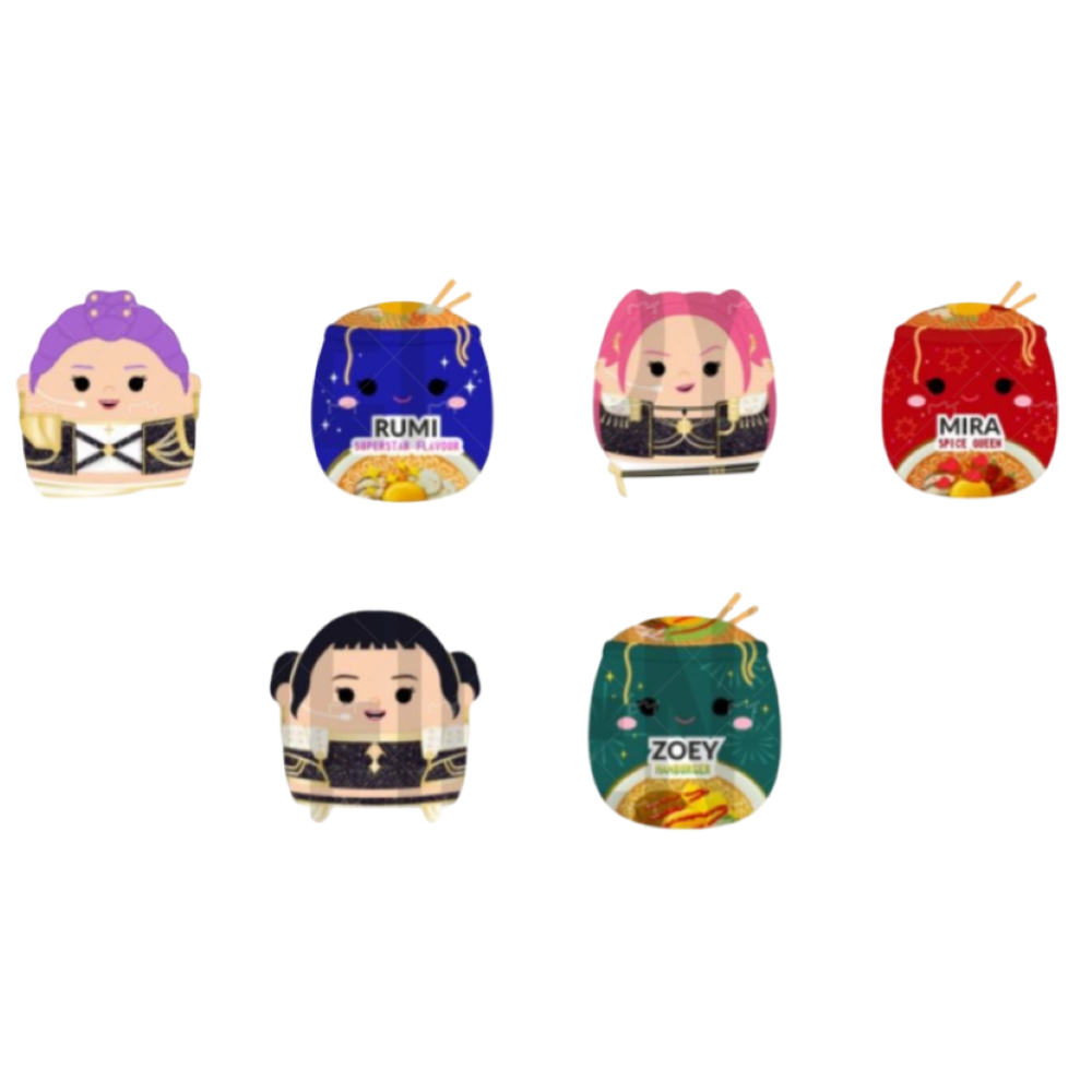 PREORDINE Rei Toys Squishmallows Personaggi KPOP Demon Hunter Reversibili 20 cm Assortimento SQ024600 *LUGLIO