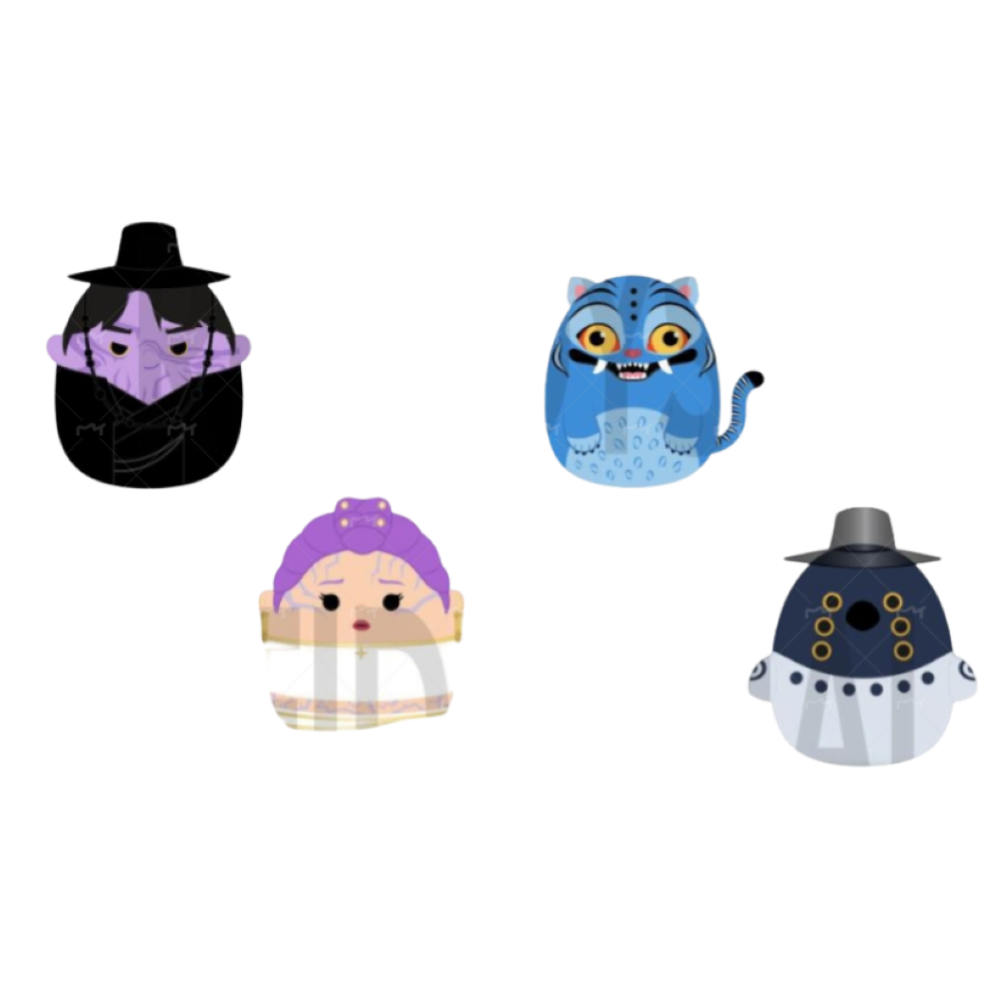 PREORDINE Rei Toys Squishmallows Personaggi KPOP Demon Hunter 20 cm Assortimento SQ024700 *LUGLIO