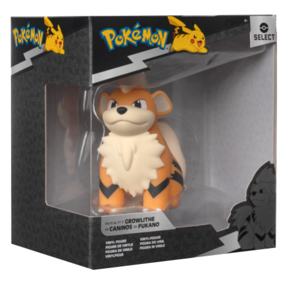 Rei Toys Pokémon Select - Vinile cm 12 Growlithe PK084600