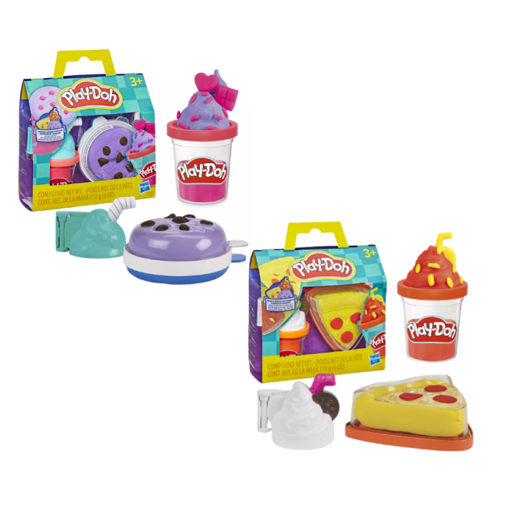 HASBRO - PLAY-DOH - DOLCI DA ASPORTO AST. CON DISPLAY DA BANCO G23035L4