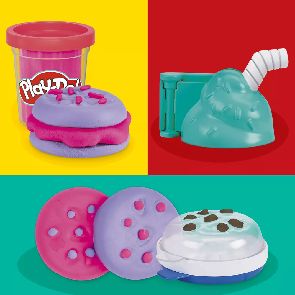 HASBRO - PLAY-DOH - DOLCI DA ASPORTO AST. CON DISPLAY DA BANCO G23035L4