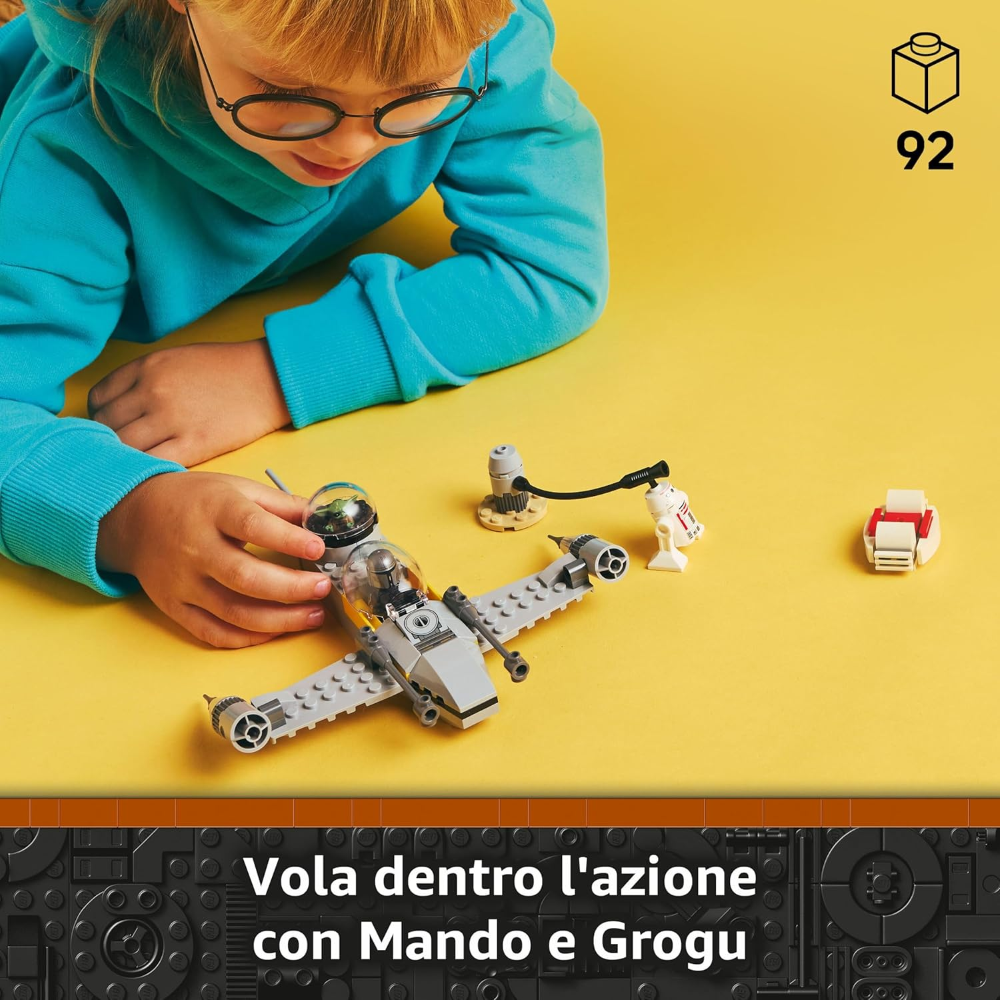 LEGO STAR WARS - N-1 Starfighter™ di Mando e Grogu 75410 