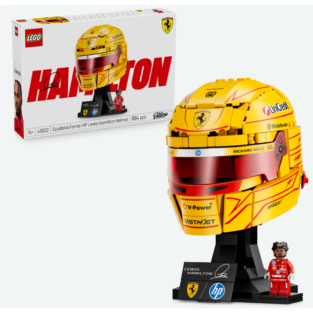 LEGO Editions Formula 1 - Scuderia Ferrari HP Lewis Hamilton Helmet