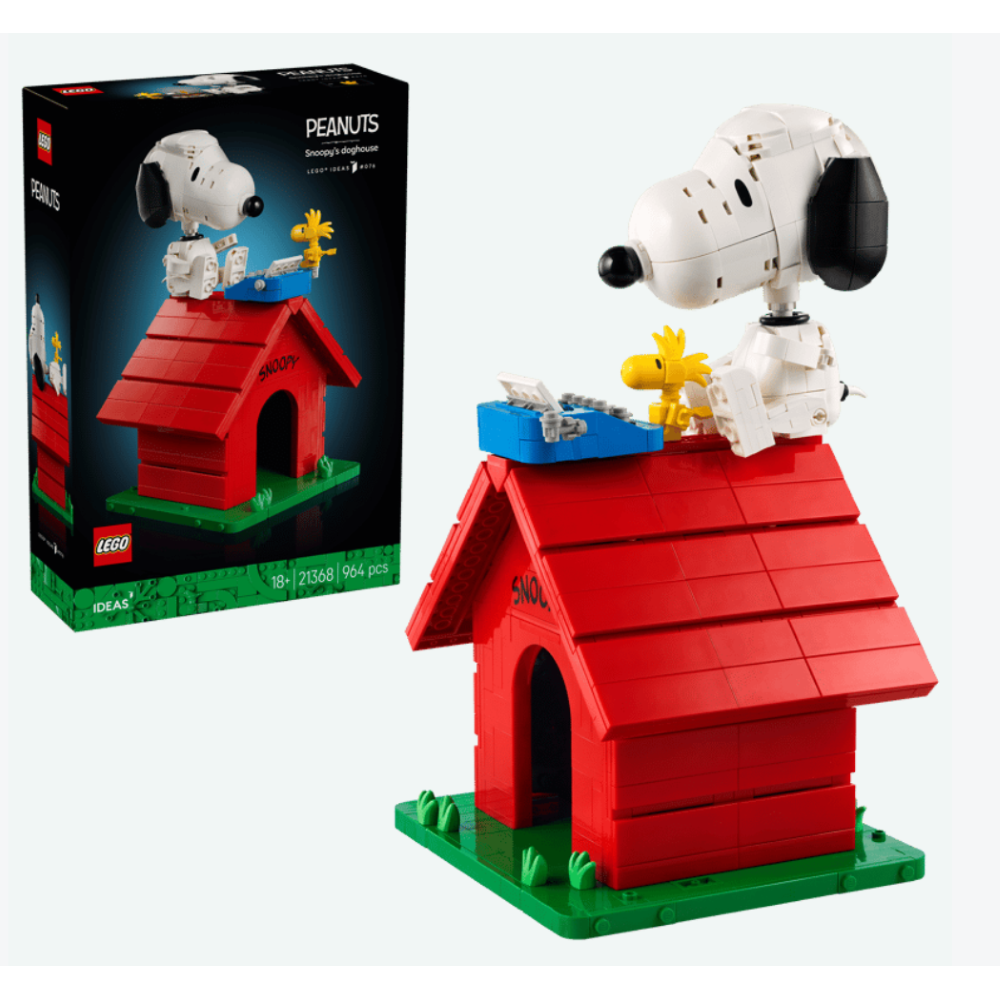 LEGO IDEAS - Peanuts: la cuccia di Snoopy 21368