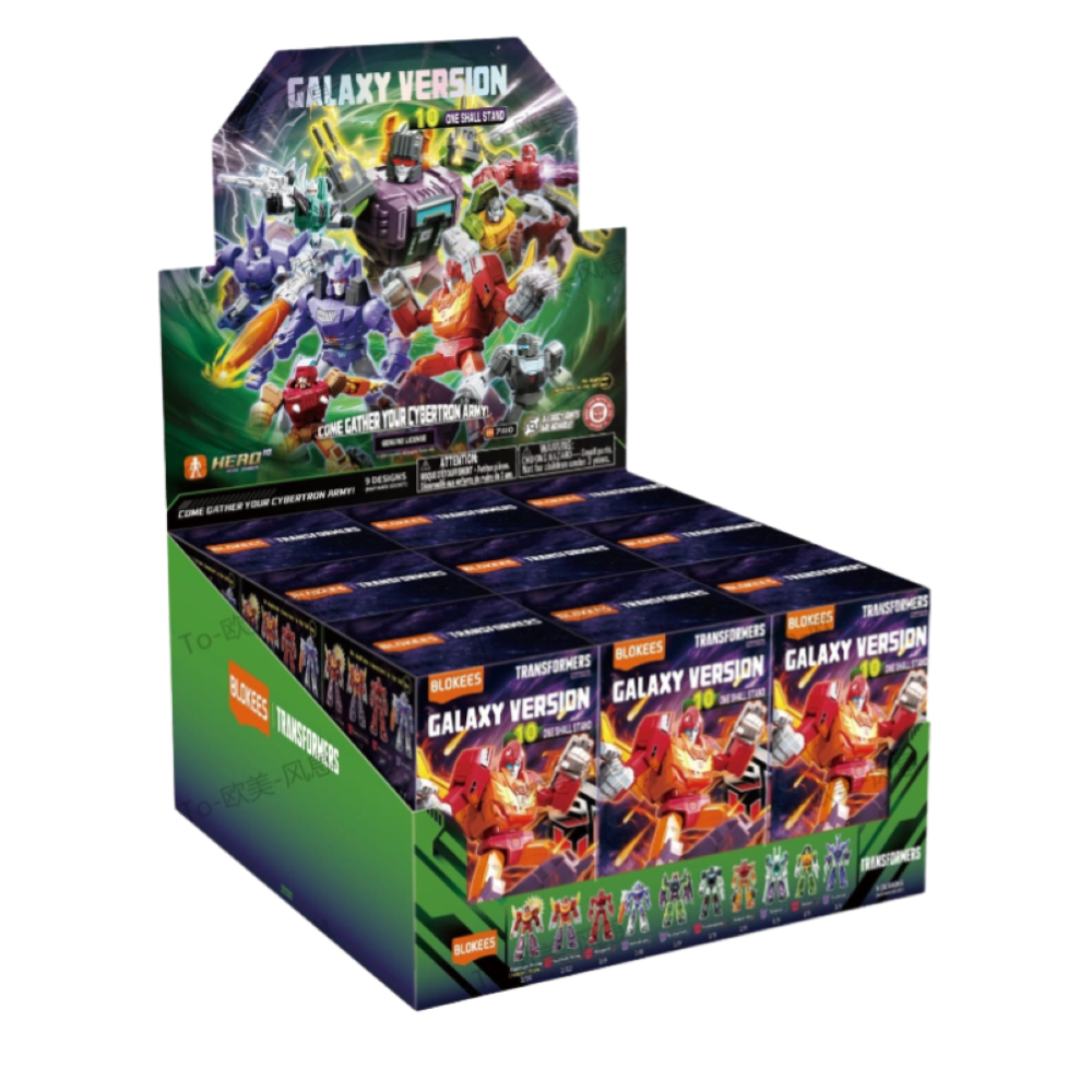 Blokees - Transformers Blind Box - Galaxy Version 10 - 71110 One Shall *APRILE