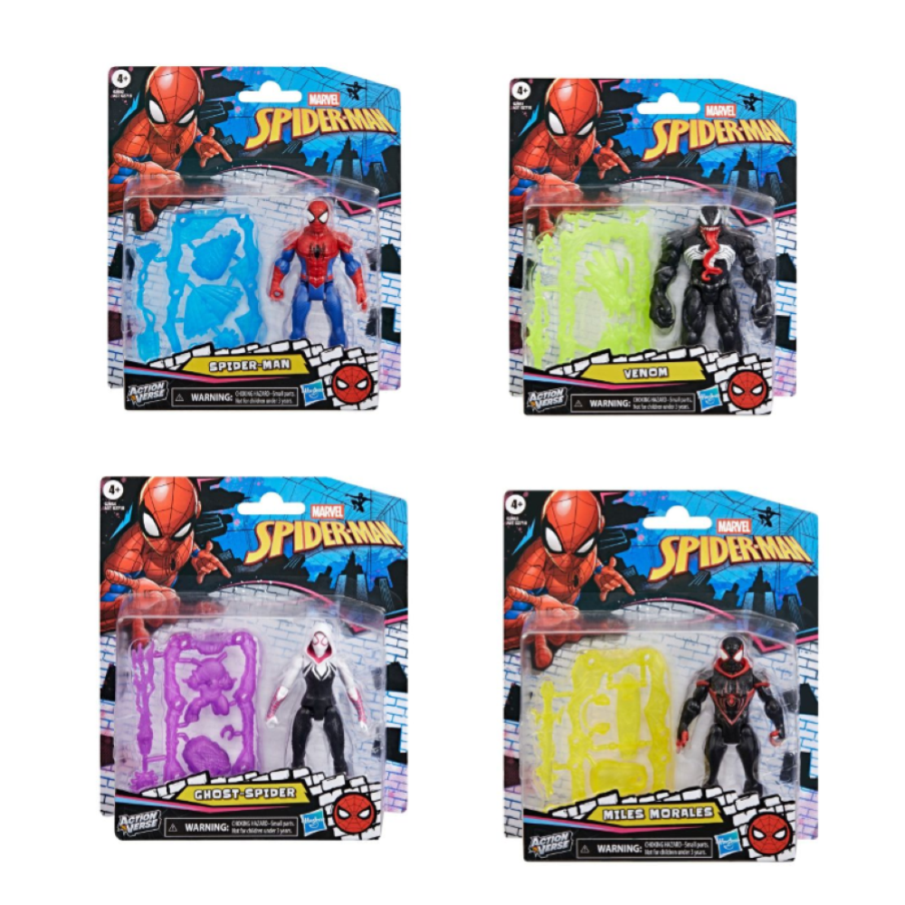 HASBRO -  Spider-Man Verse Figur mit Zubehör 11cm AST. G27185L0 