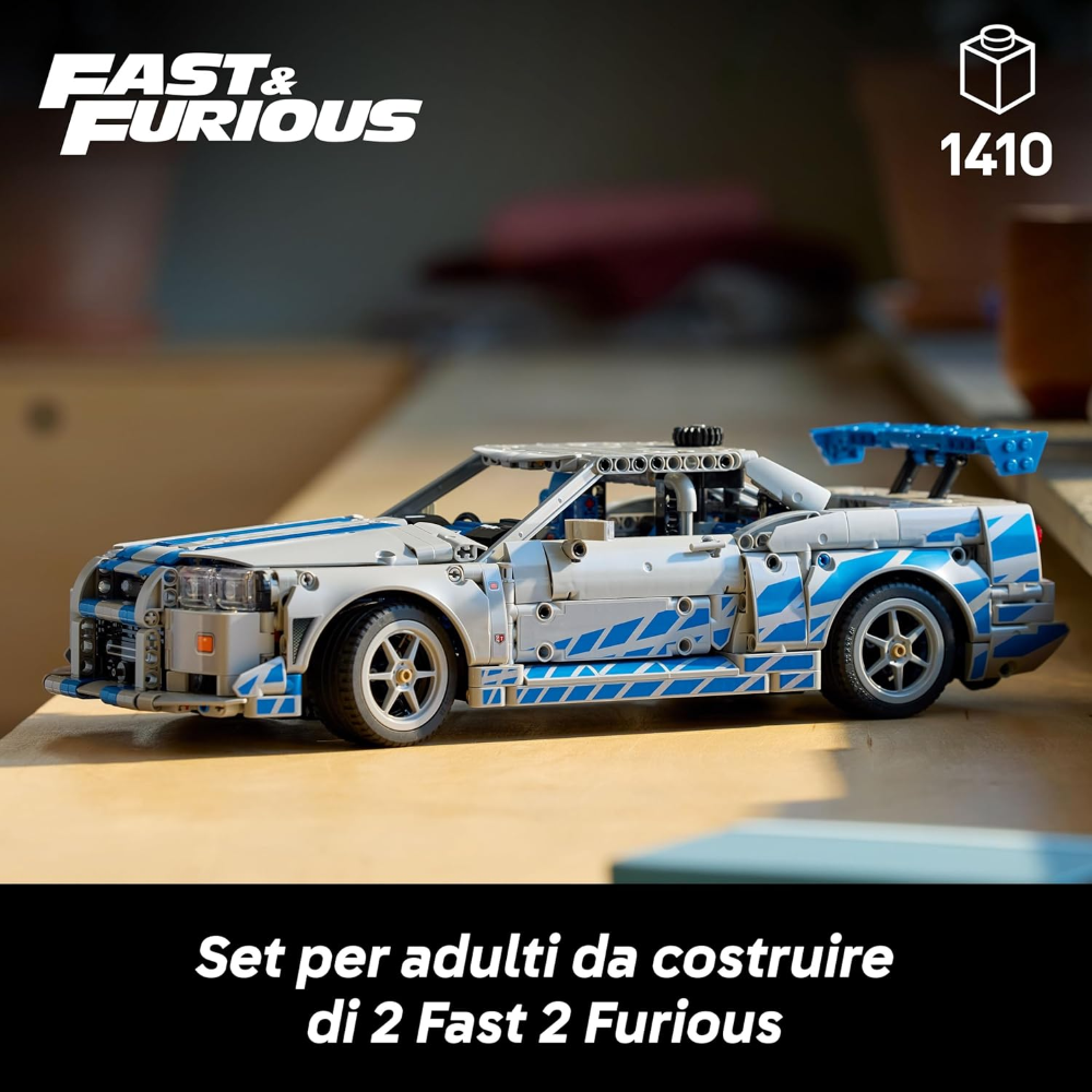 LEGO TECHNIC - Auto Nissan Skyline GT-R (R34) 2 Fast 2 Furious 42210
