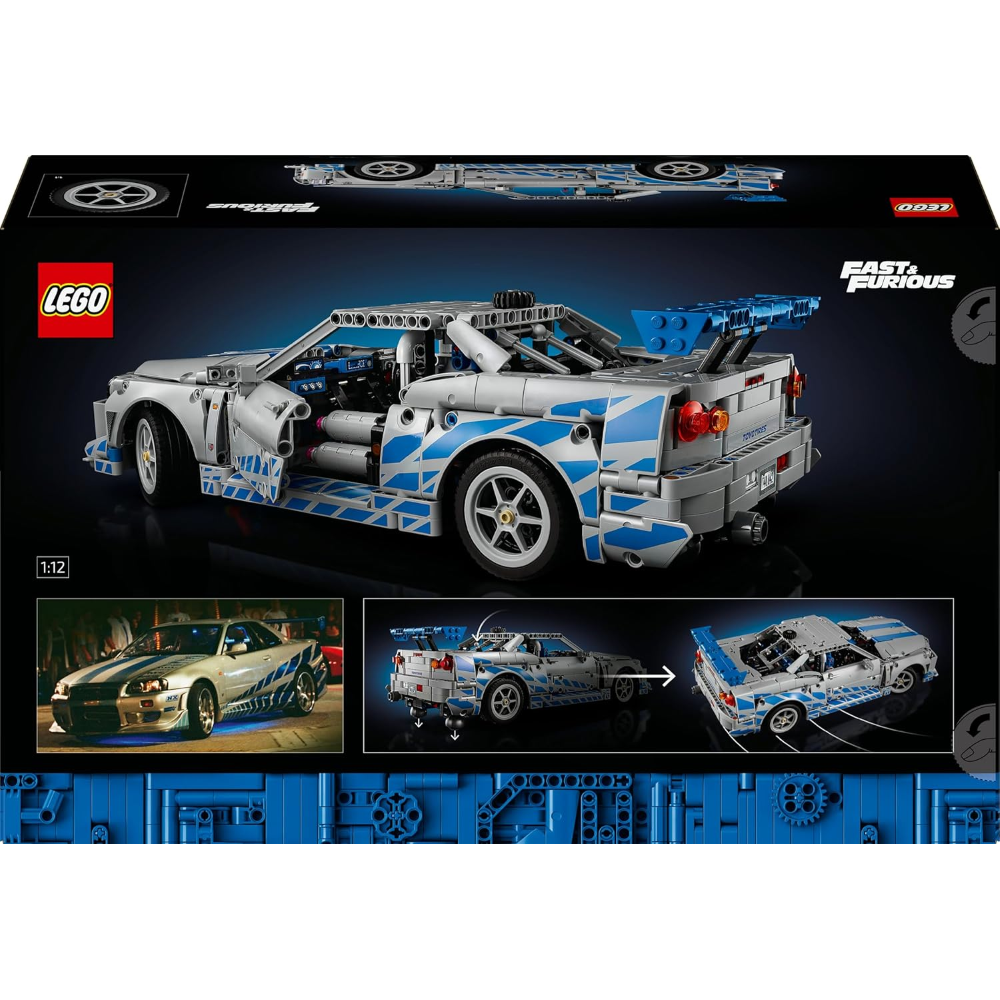 LEGO TECHNIC - Auto Nissan Skyline GT-R (R34) 2 Fast 2 Furious 42210
