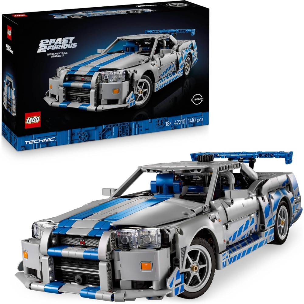LEGO TECHNIC - Auto Nissan Skyline GT-R (R34) 2 Fast 2 Furious 42210