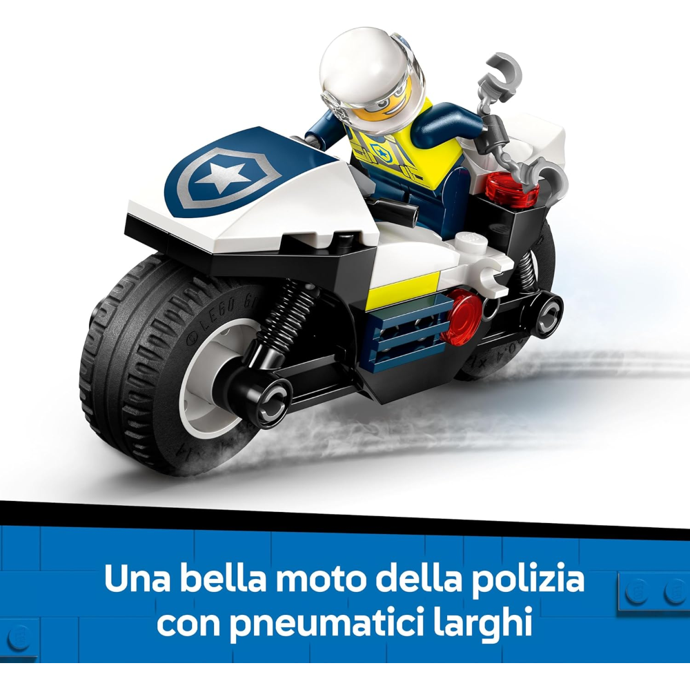 LEGO CITY - Inseguimento della Moto della Polizia 60455 