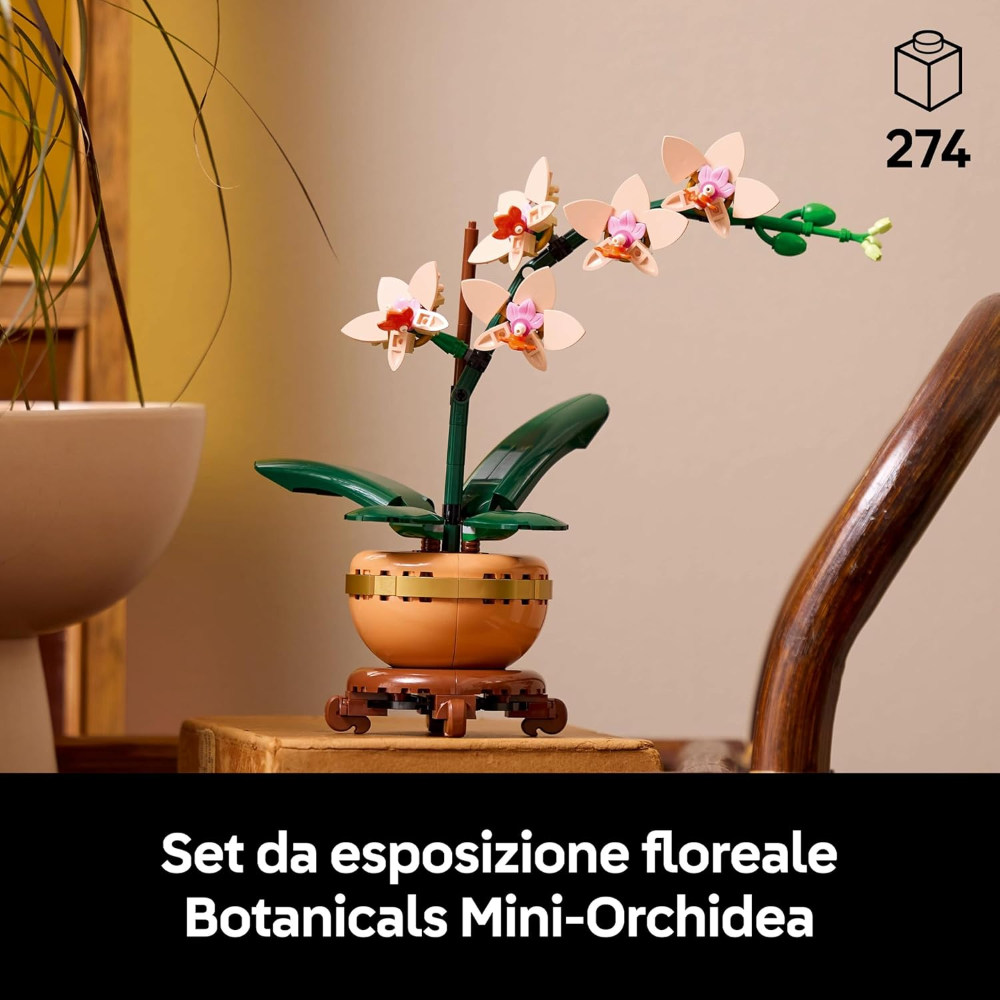 LEGO BOTANICALS - Mini-orchidea 10343 