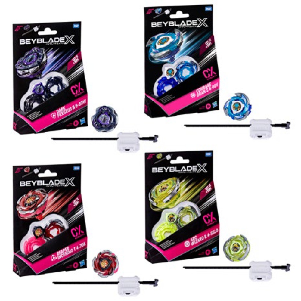 HASBRO - Beyblade X BEY - CX STARTER PACK TOP AST. G0840EU4
