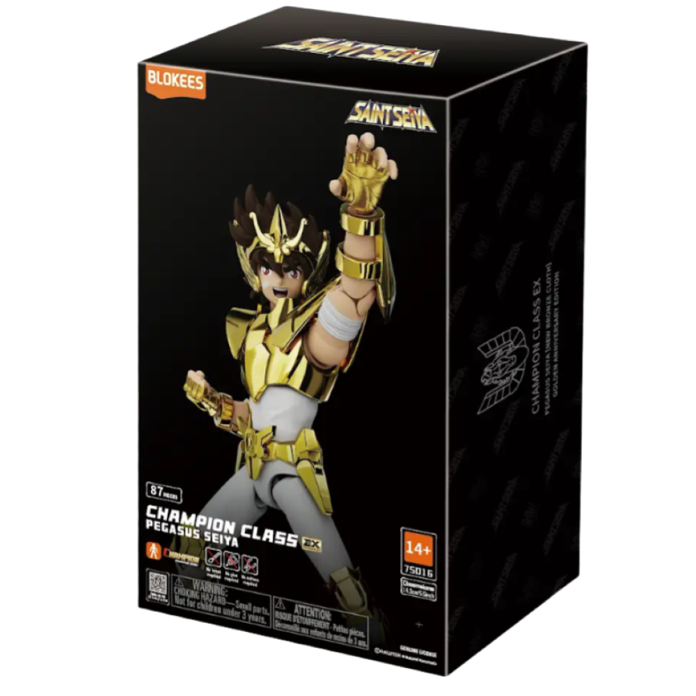 Blokees - Saint Seiya Champion Class - 75016 Pegasus Seiya - EX 40th Anniversary Edition 