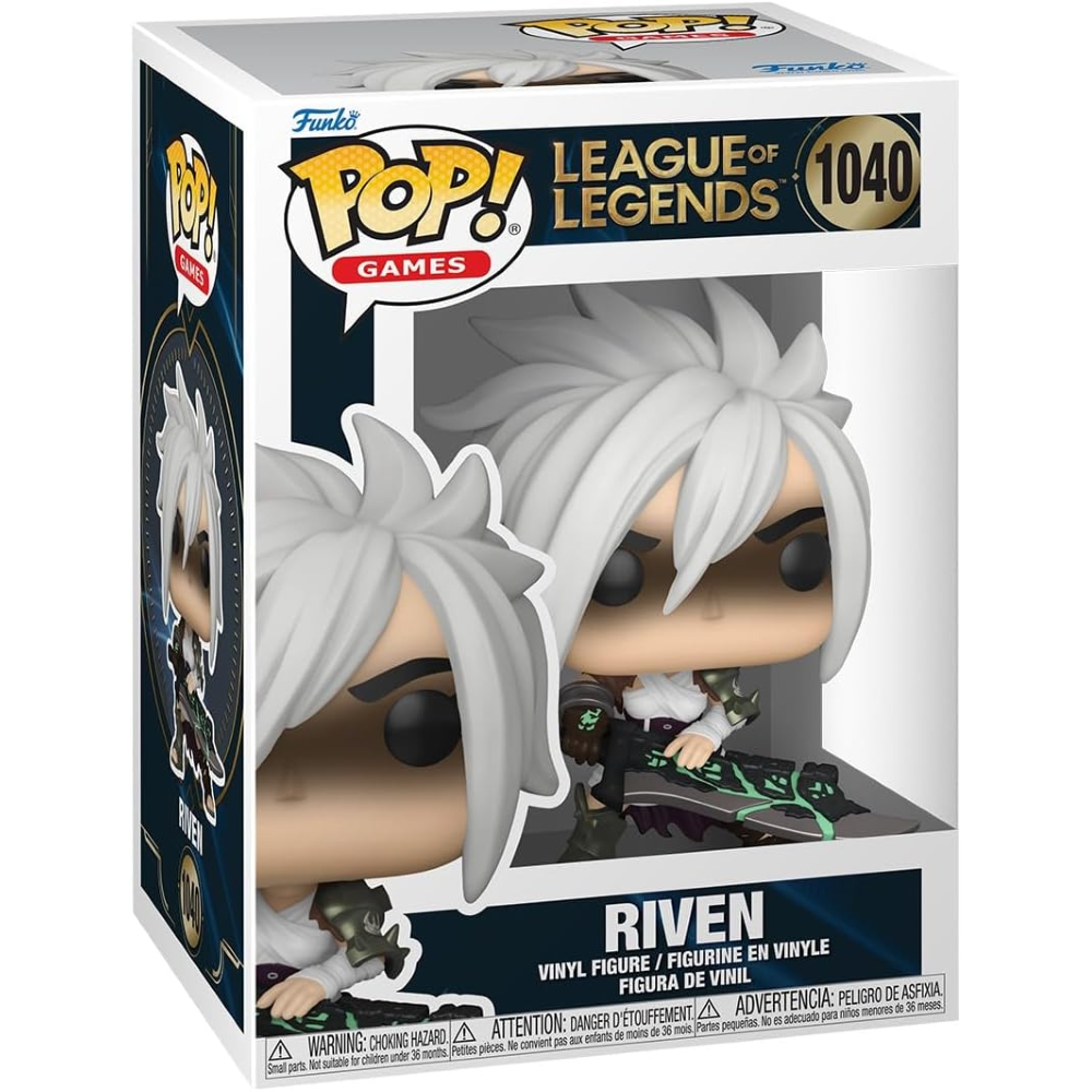 FUNKO POP ARCANE: LEAGUE OF LEGENDS - VINYL FIGURE 1040 RIVEN W/BROKEN BLADE 9CM 