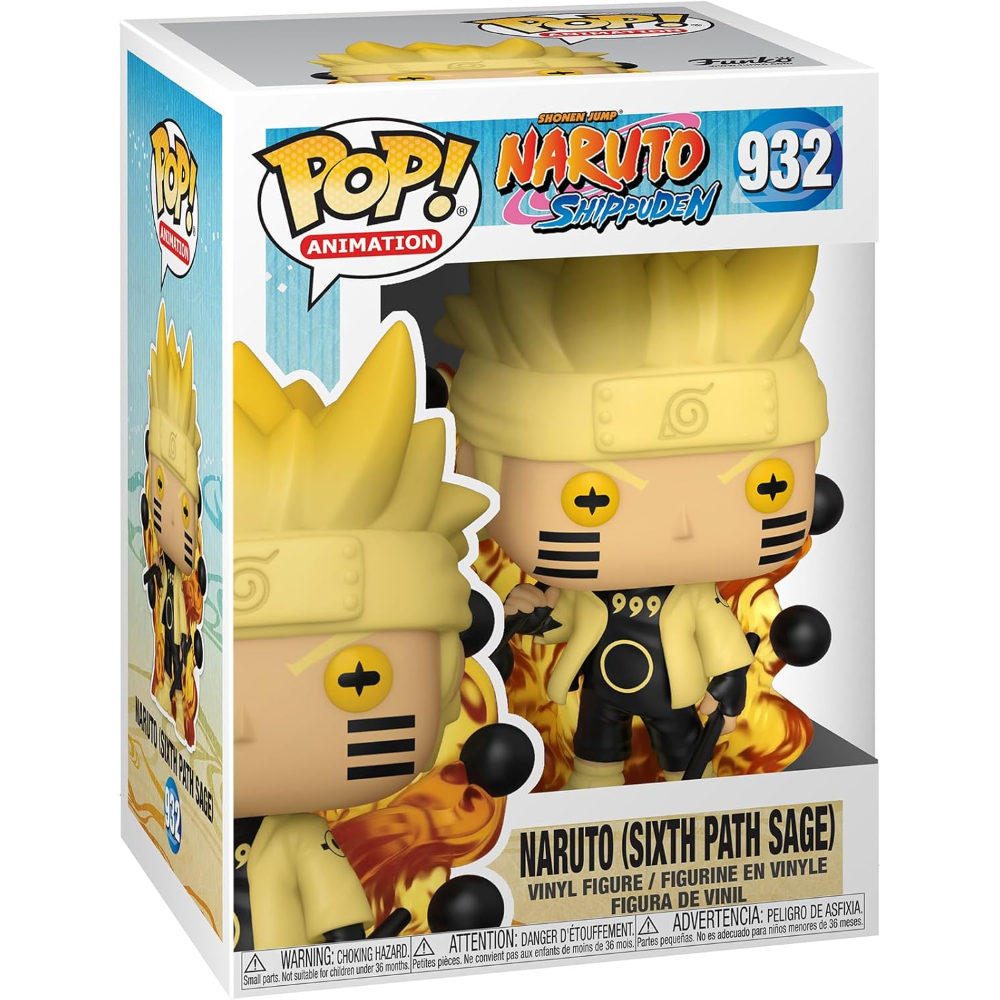 FUNKO POP NARUTO - VINYL FIGURE 932 NARUTO SIX PATH SAGE 9CM