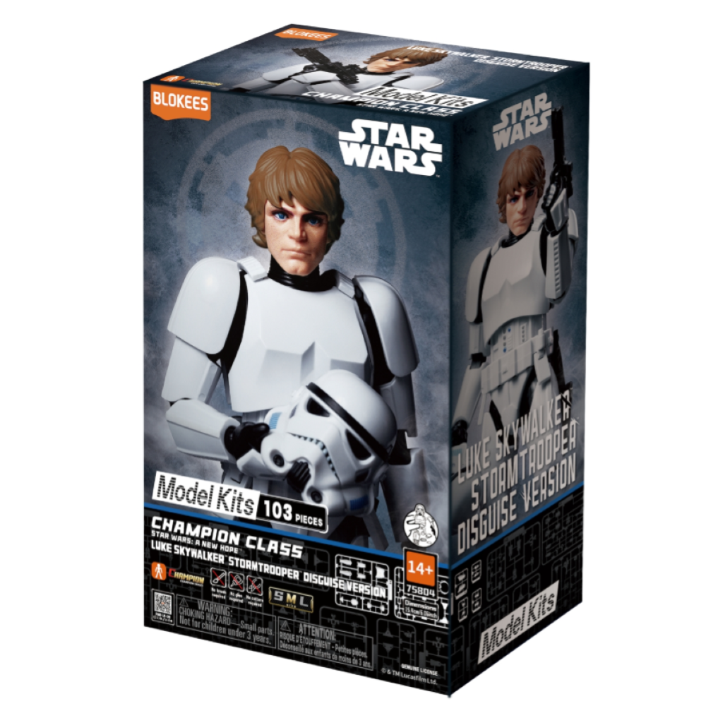 Blokees - Star Wars - Champion Class 04 - 75804 Luke Skywalker - EP IV A New Hope . Disguise Versione Model Kits *GIUGNO 