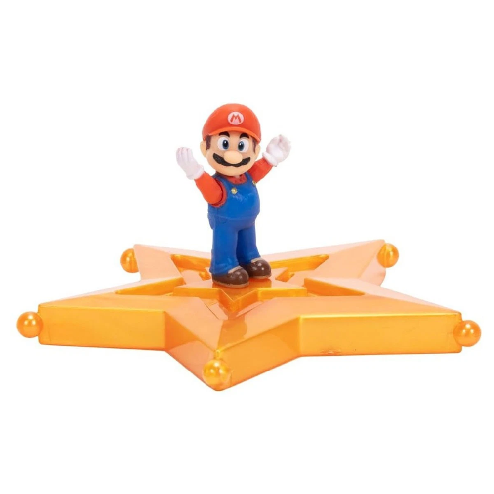 Jakks - Super Mario Galaxy Assortimento di Mini Figures con Accessorio Basic  43223GM 