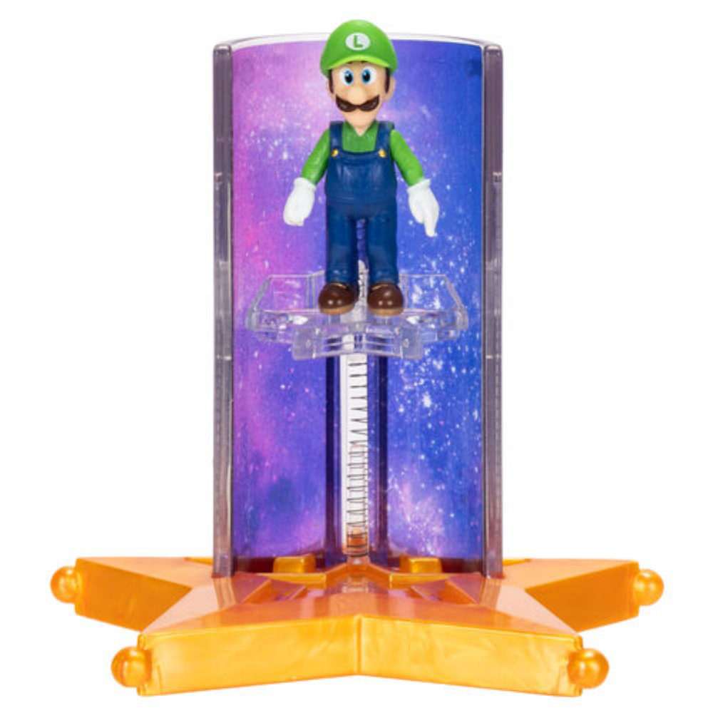 Jakks - Super Mario Galaxy Assortimento di Mini Figures con Accessorio Feature  43222GM