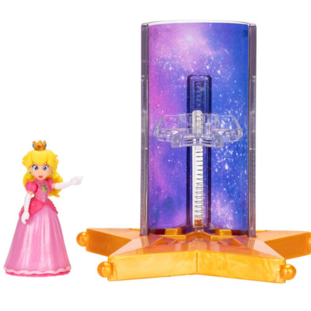 Jakks - Super Mario Galaxy Assortimento di Mini Figures con Accessorio Feature  43222GM