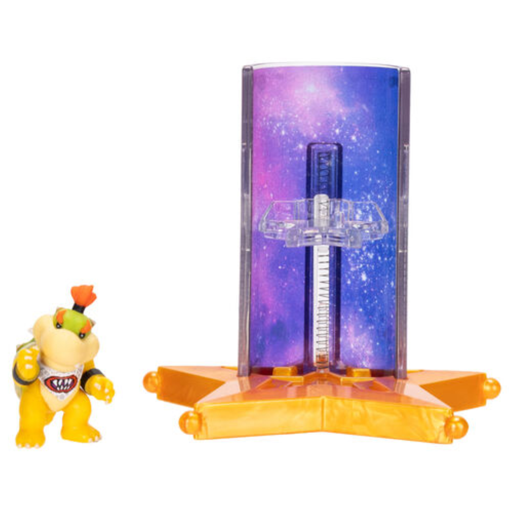 Jakks - Super Mario Galaxy Assortimento di Mini Figures con Accessorio Feature  43222GM