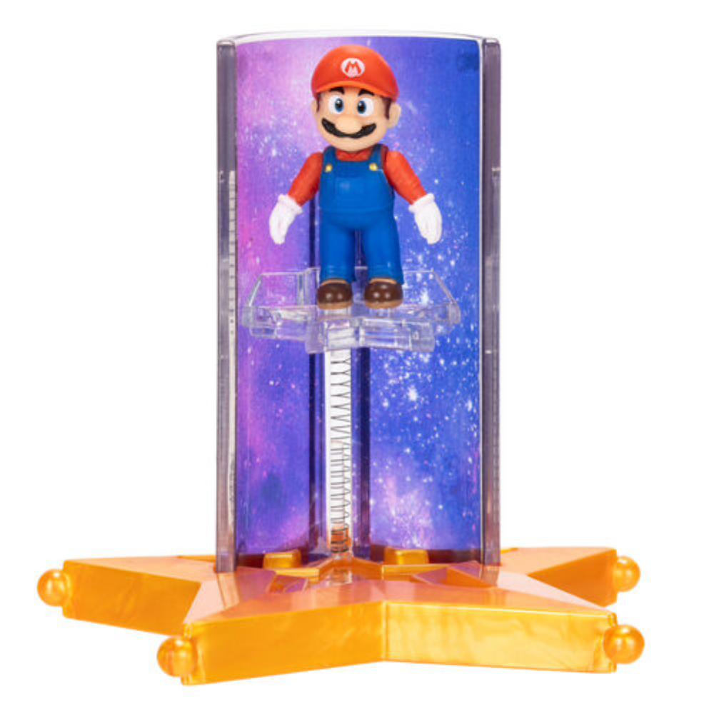 Jakks - Super Mario Galaxy Assortimento di Mini Figures con Accessorio Feature  43222GM