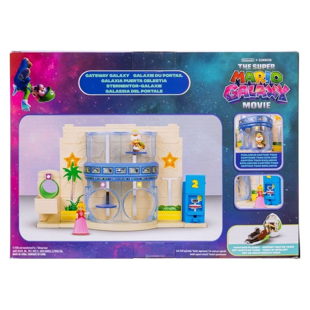 Jakks - Super Mario Galaxy Gateway Galaxy Diorama  432274