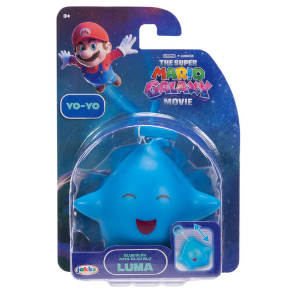 Jakks - Super Mario Galaxy Assortimento di Lumas Yo-Yo 432314 