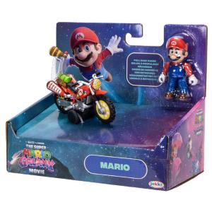 Jakks - Super Mario Galaxy Assortimento di veicoli con personaggio W1 432324