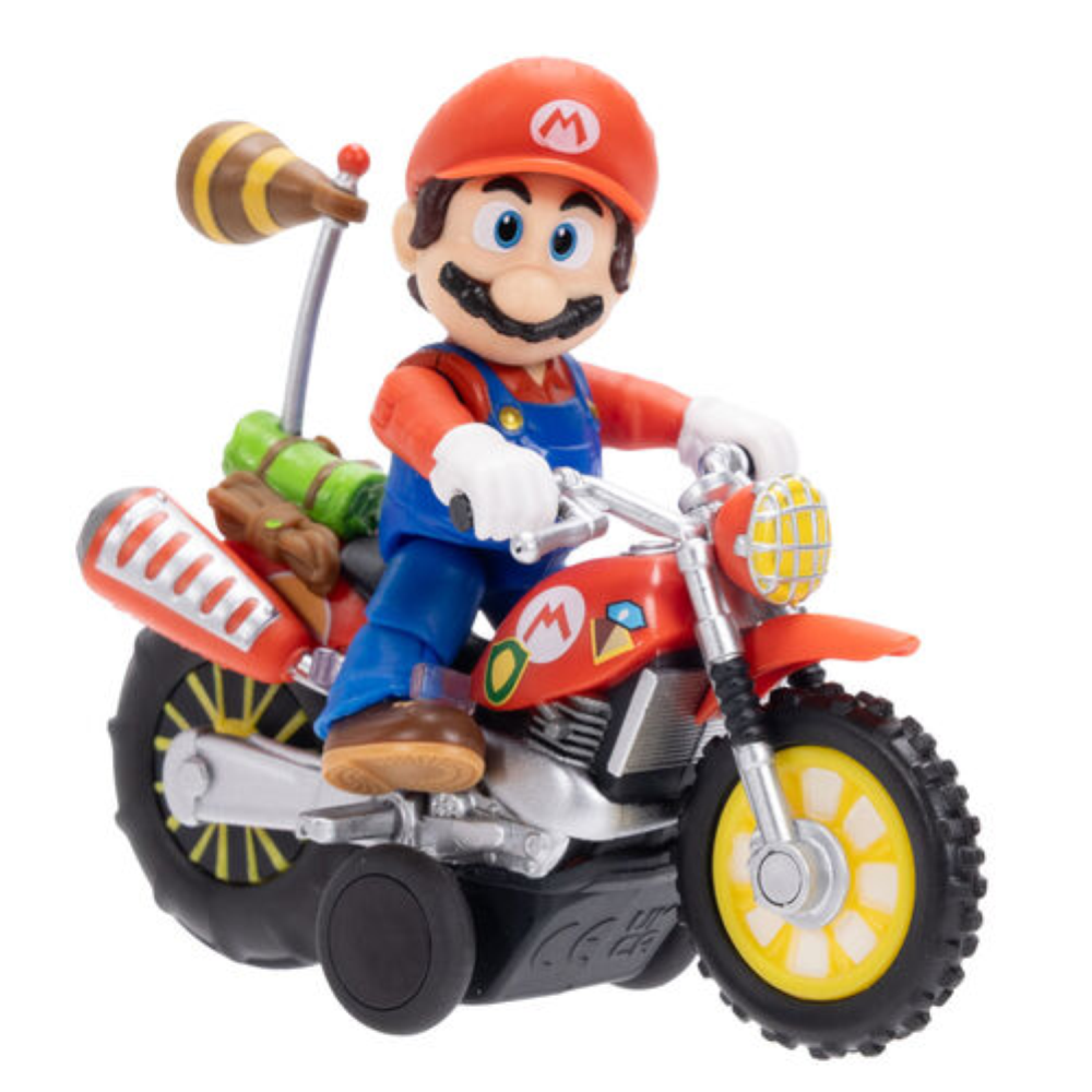 Jakks - Super Mario Galaxy Assortimento di veicoli con personaggio W1 432324