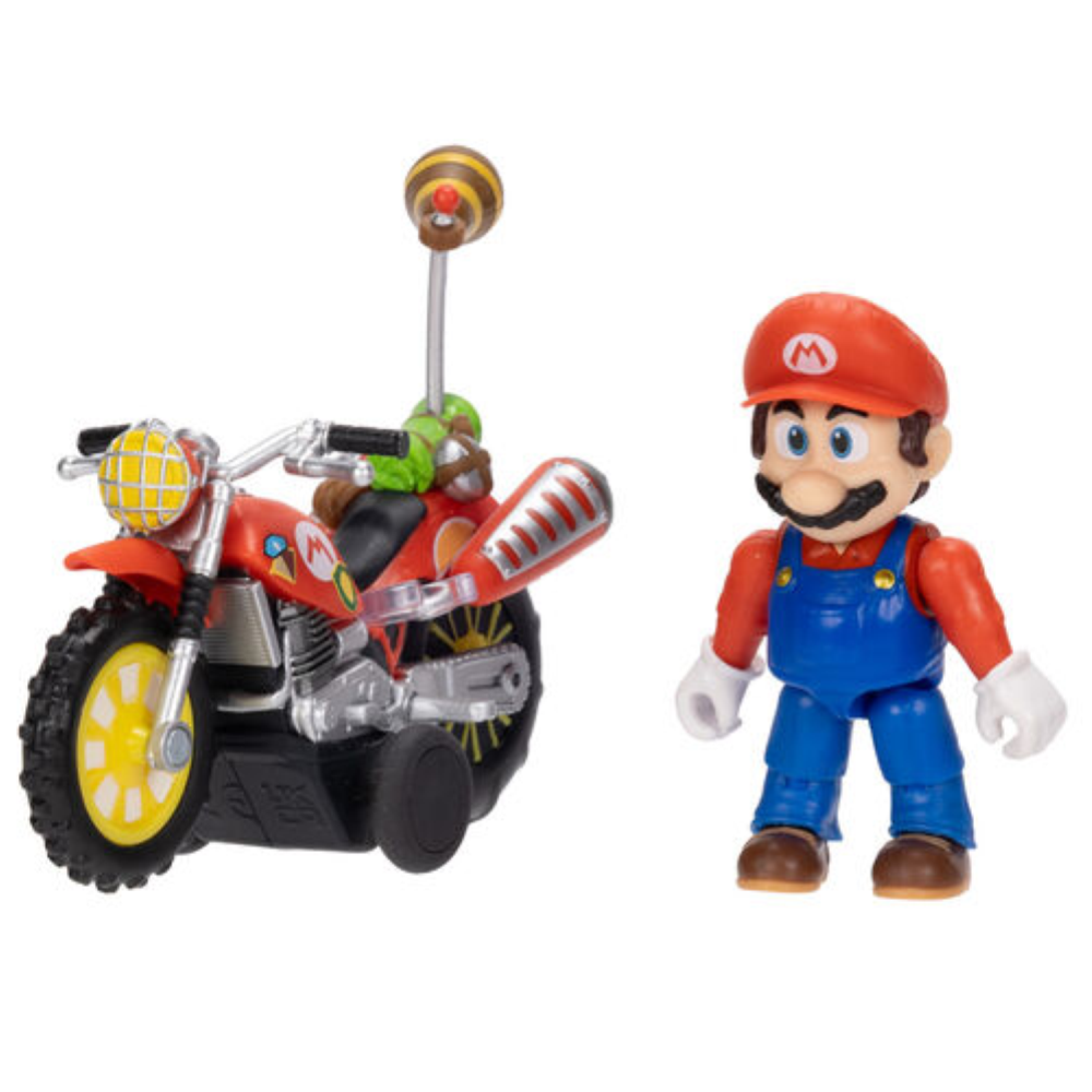 Jakks - Super Mario Galaxy Assortimento di veicoli con personaggio W1 432324