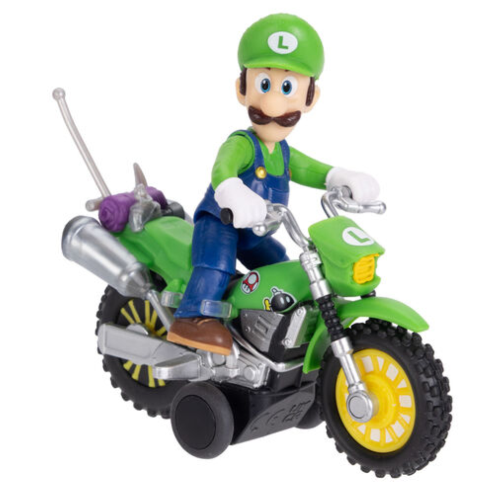 Jakks - Super Mario Galaxy Assortimento di veicoli con personaggio W1 432324