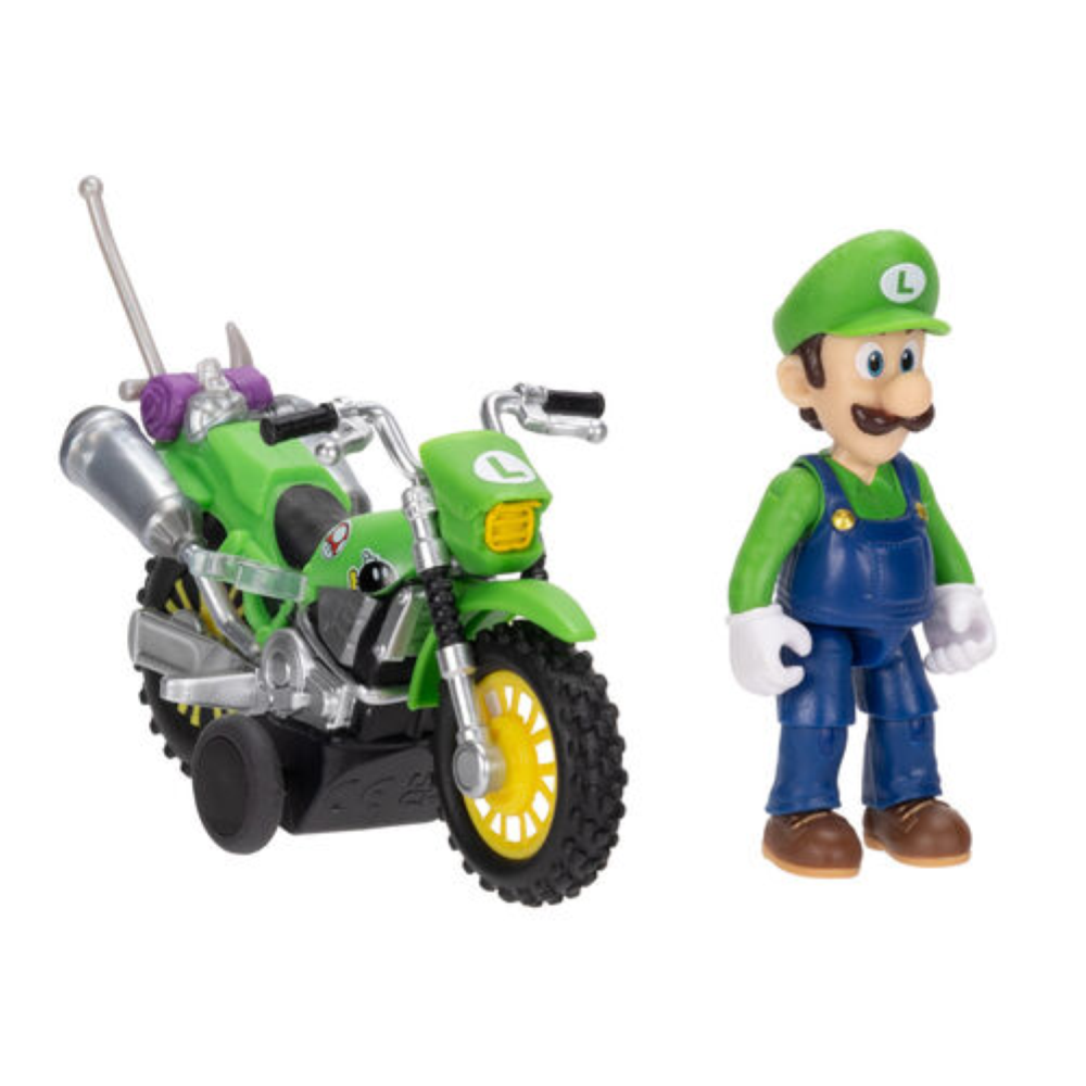 Jakks - Super Mario Galaxy Assortimento di veicoli con personaggio W1 432324