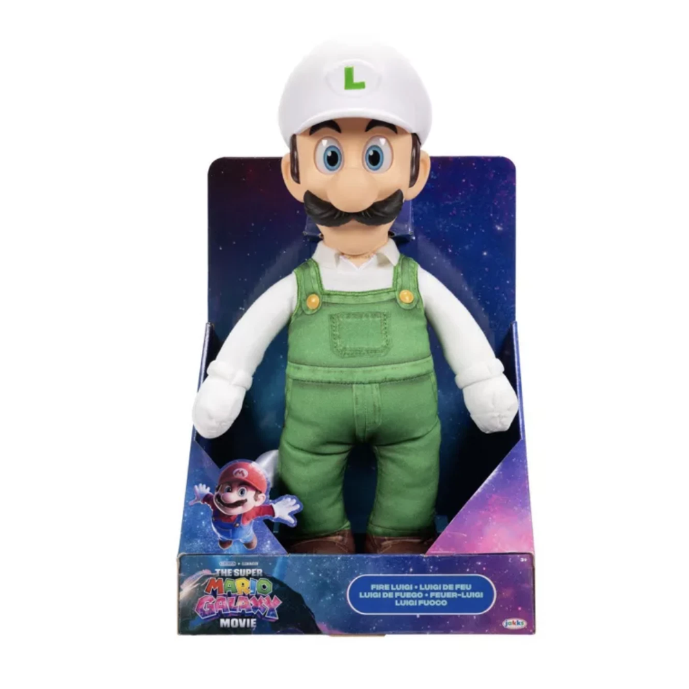 Jakks - Super Mario Galaxy Jumbo Roto Plush - Luigi  432374  35CM