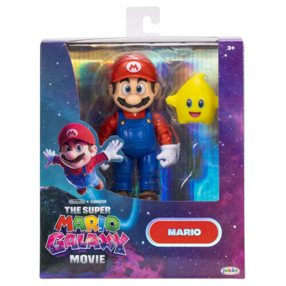 Jakks - Super Mario Galaxy Assortimento di action figure 13 cm W1  432294