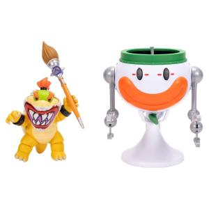 Jakks - Super Mario Galaxy Bowser junior con Clown Car 432284