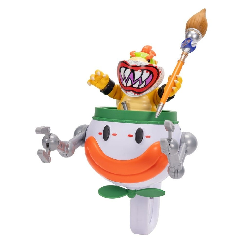 Jakks - Super Mario Galaxy Bowser junior con Clown Car 432284