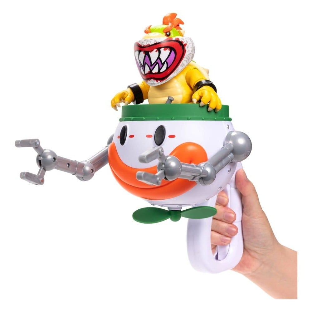 Jakks - Super Mario Galaxy Bowser junior con Clown Car 432284