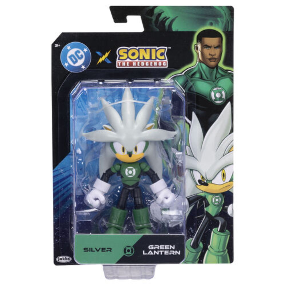 Jakks - DC X Sonic Assortimento di personaggi articolati 13 cm - W1  429014  13CM