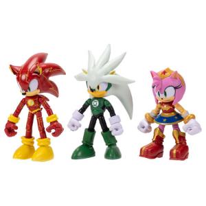 Jakks - DC X Sonic Assortimento di personaggi articolati 13 cm - W1  429014  13CM