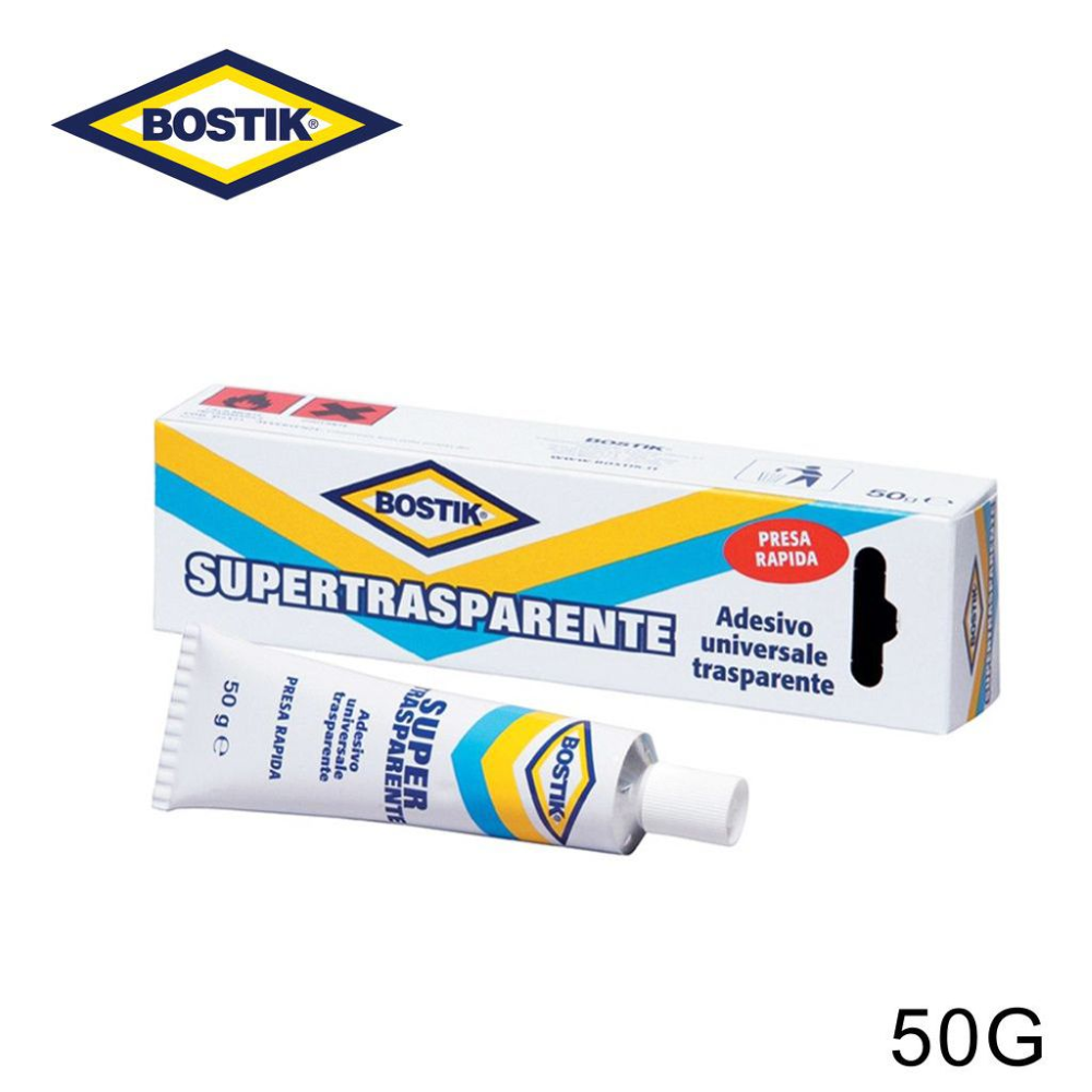 BOSTIK ADESIVO SUPERTRASPARENTE 50GR
