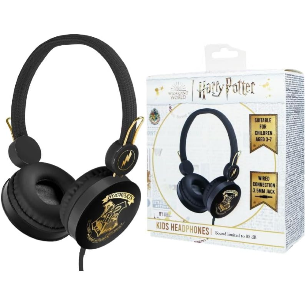 Cuffie e Auricolari - HOGWARTS BLACK AND GOLD CORE